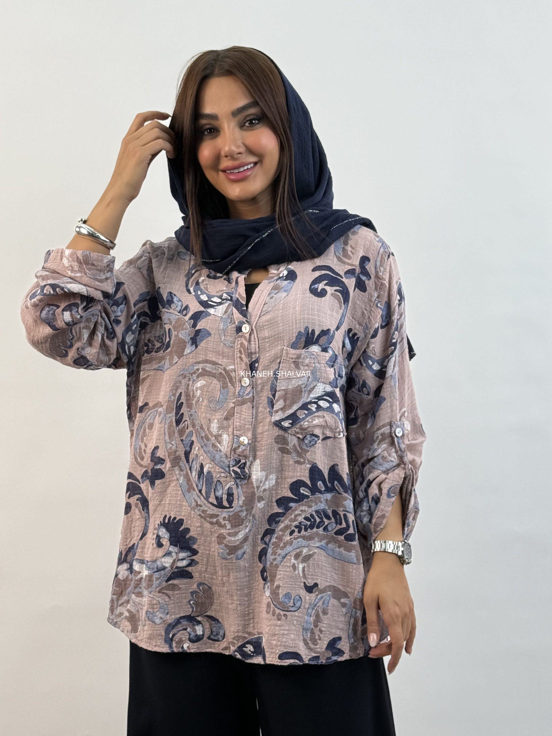 ۲۰۲۵_۰۵_۱۲_۱۲_۱۱_IMG_4203 شوميز ايتاليايي پيزلي 60611 - Image 1