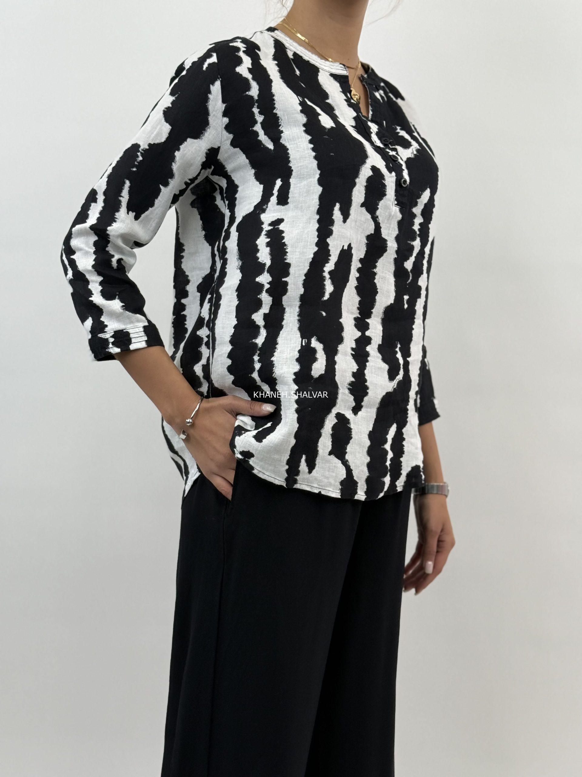 ۲۰۲۵_۰۵_۲۹_۱۷_۴۳_IMG_5736 شومیز ۴۱۷۴ Zara - Image 1