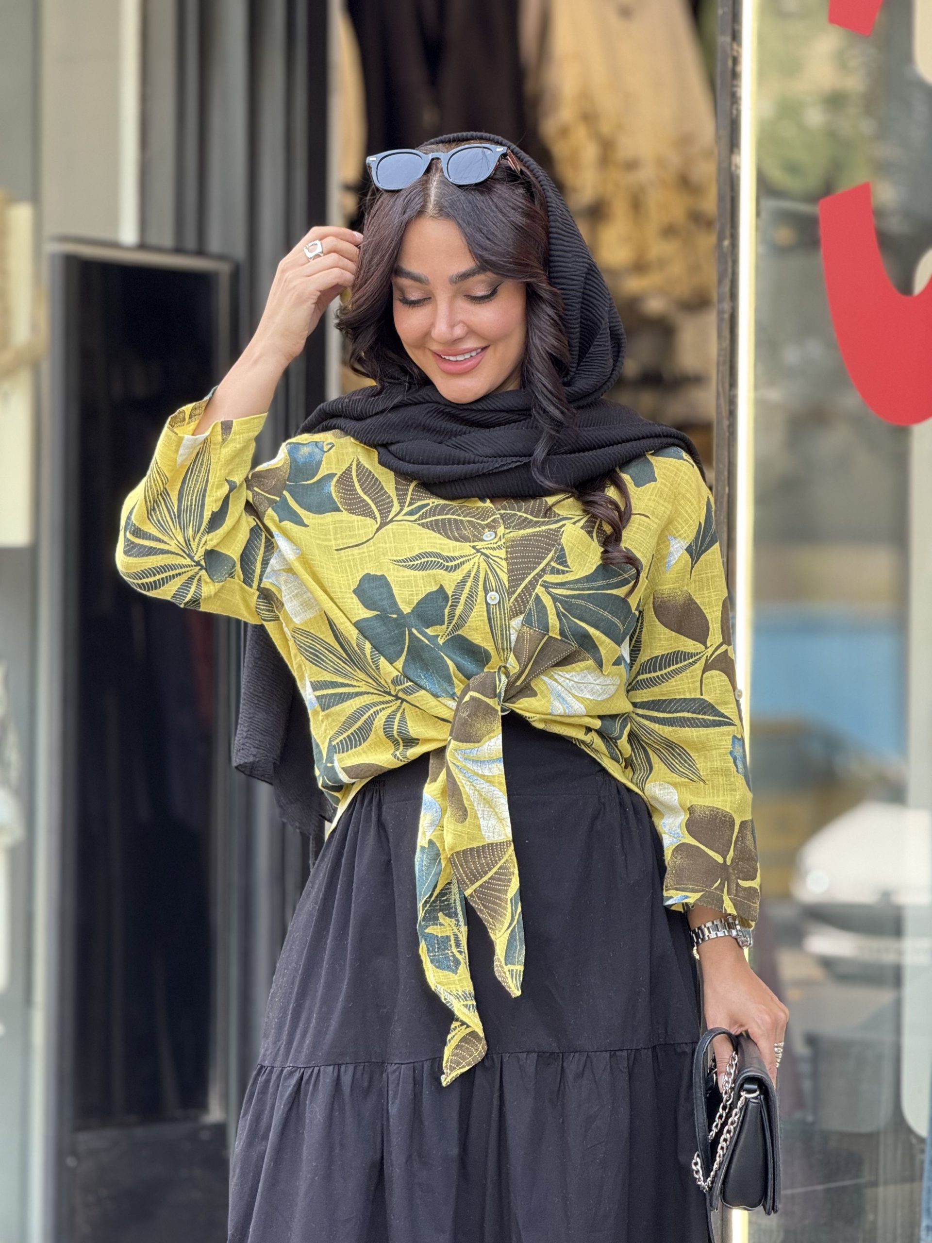 ۲۰۲۵_۰۸_۲۵_۱۳_۰۸_IMG_0119 شومیز ایتالیایی هاوایی جلوگره ۹۱۵۱ - Image 1
