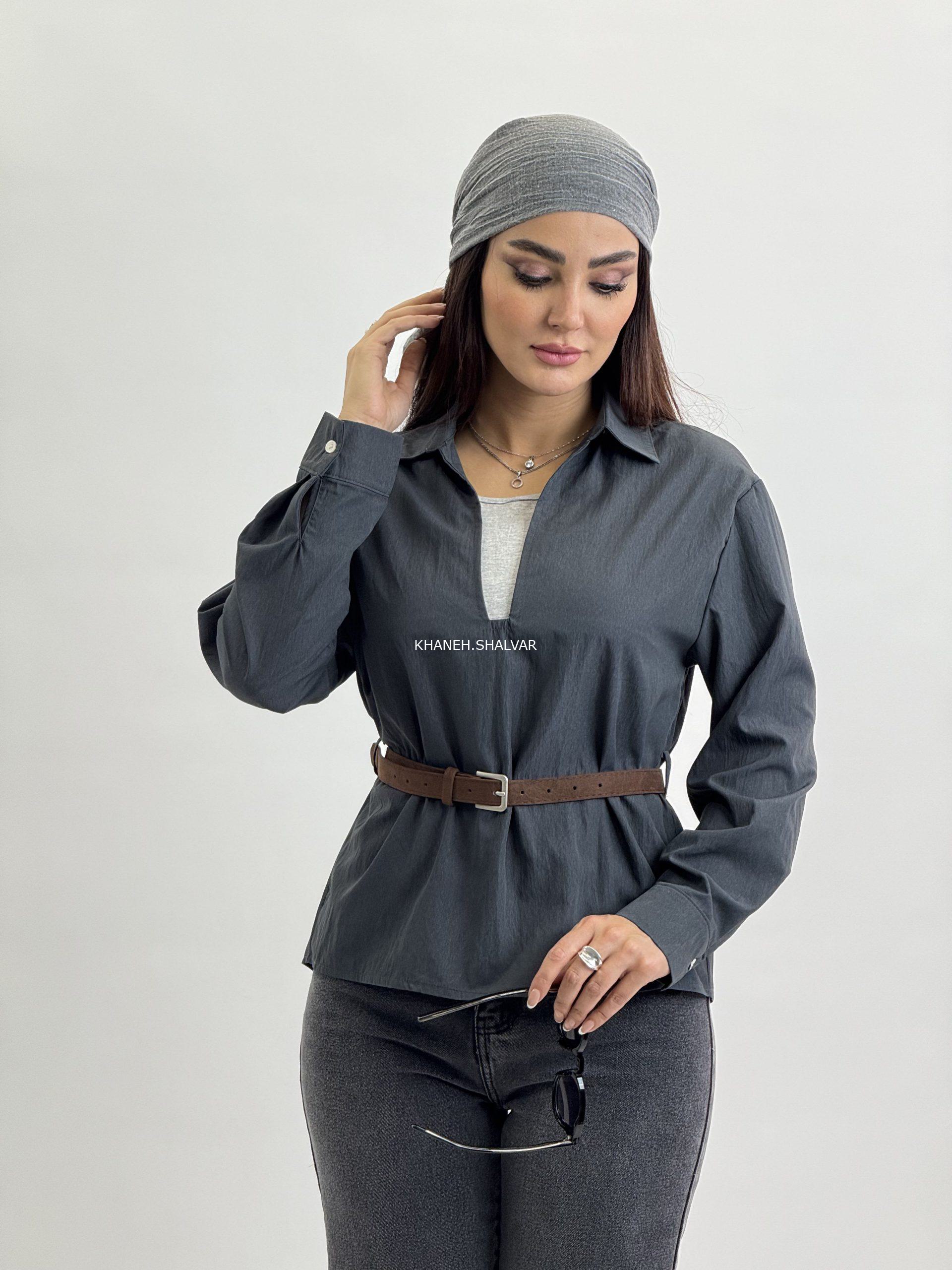 ۲۰۲۶_۰۲_۰۹_۱۵_۱۶_IMG_0797 شوميز کمربندي 2816 - Image 1