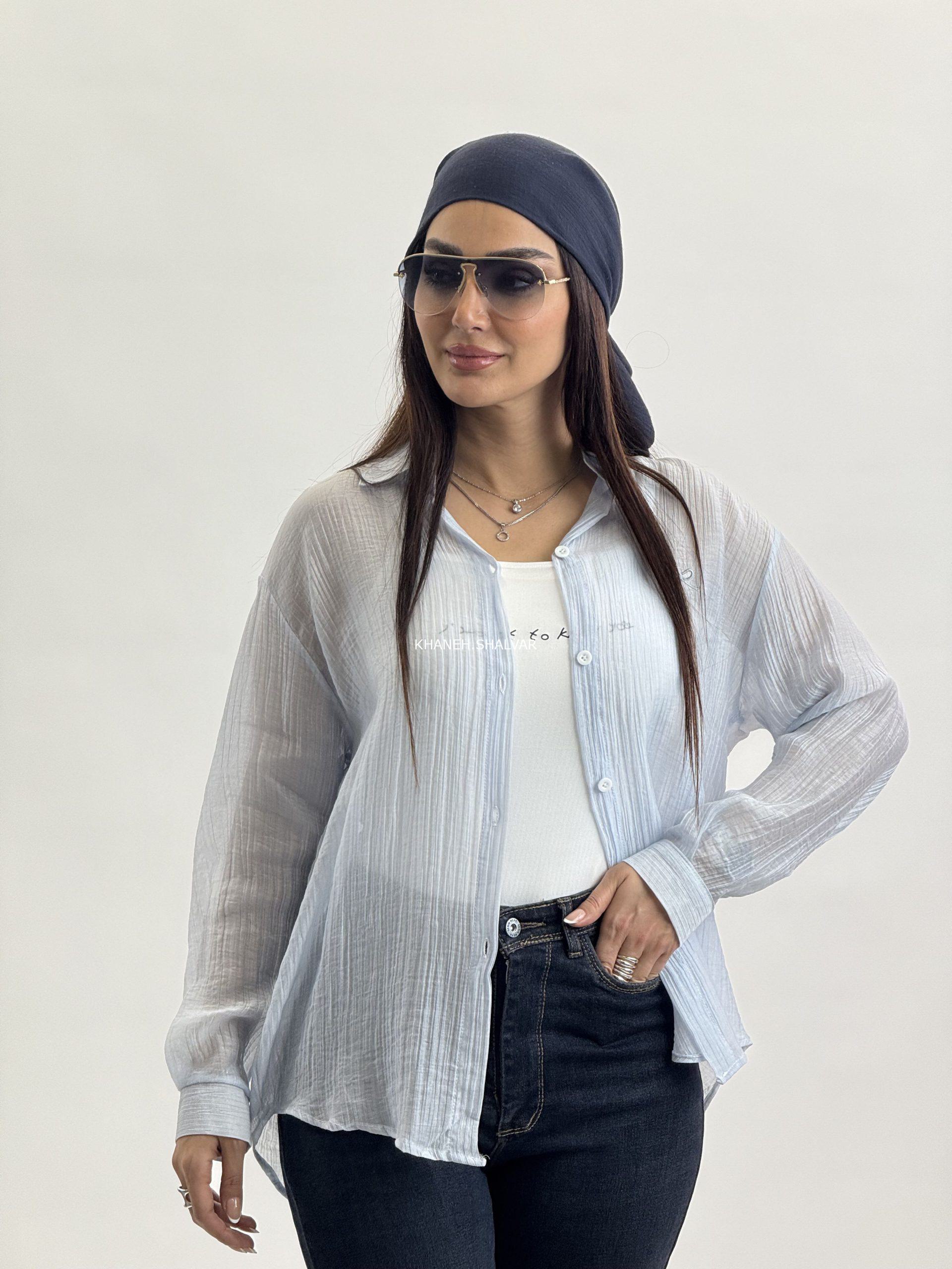 ۲۰۲۶_۰۲_۱۶_۱۹_۳۵_IMG_1419 شومیز پاپیونی 2512 - Image 1