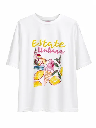 تیشرت 01781 Quzu Italiana