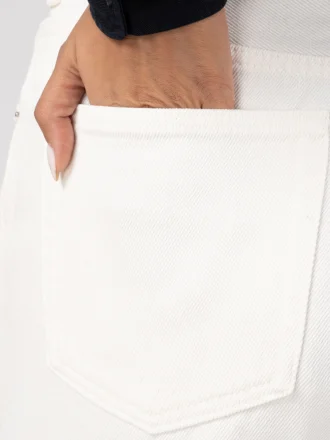 شلوار جین بگ سفید 585176