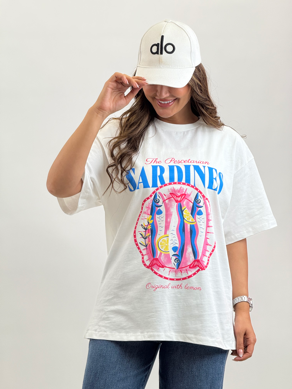 IMG_4434 تیشرت SARDINES سفید 1240