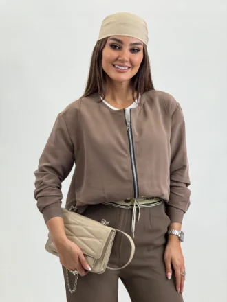شومیز سیلک جلو زیپ 1550 پری