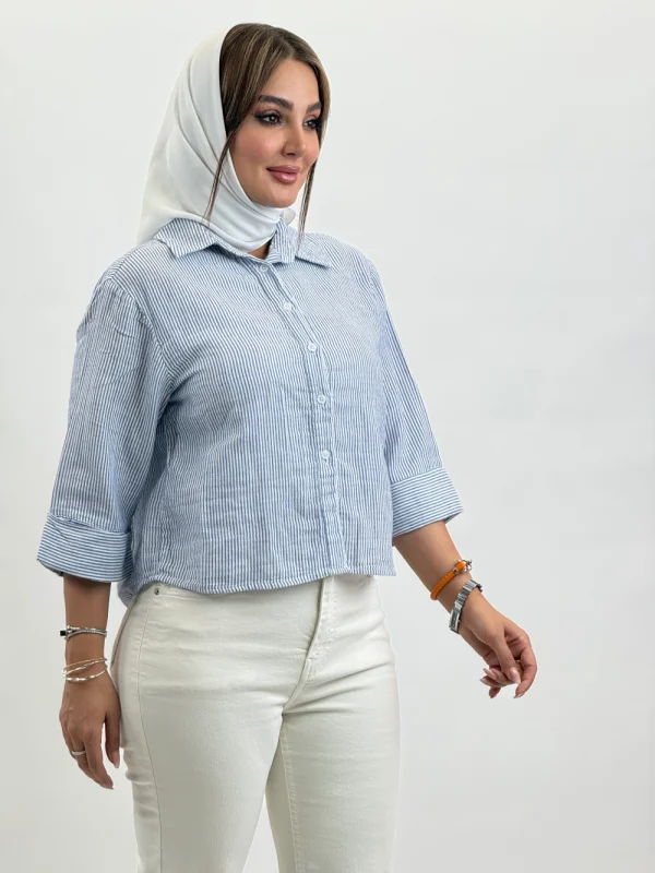 شوميز راه راه 2011779 Thalia